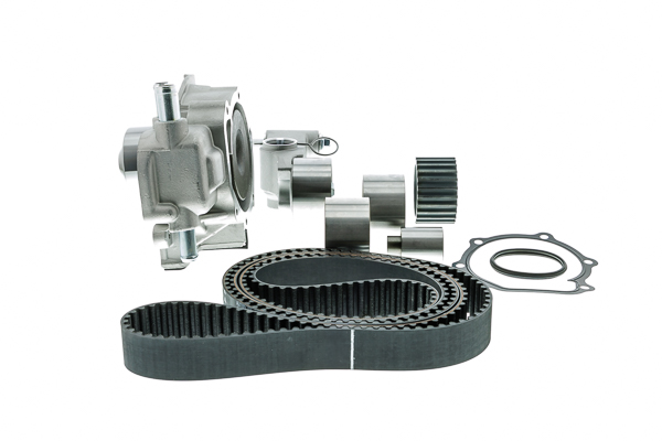 Pompe à eau + kit de courroie de distribution (Kit courroie de distribution) AISIN ref. TKF-7002
